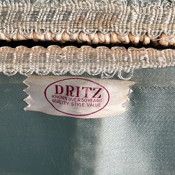 Dritz Japan Vintage Sewing Basket Hinged Lid Decorative Craft Storage AS IS - Picture 11 of 13